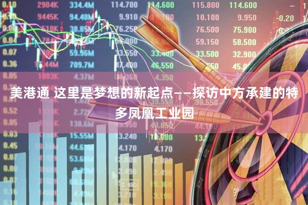 美港通 这里是梦想的新起点——探访中方承建的特多凤凰工业园